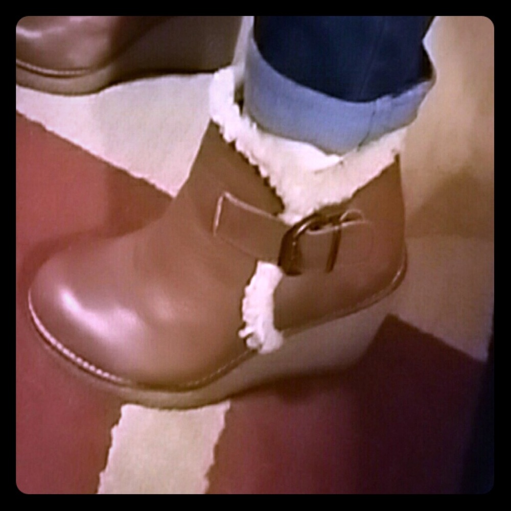 Sam Edelman wedge booties. Size 7.5